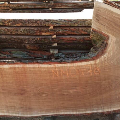 Слэб из дуба, 200x118-63см