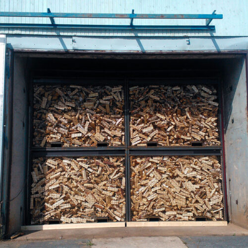 Сушка дров из березы