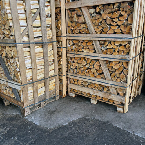 Дрова из граба - колотые в ящиках 2RM