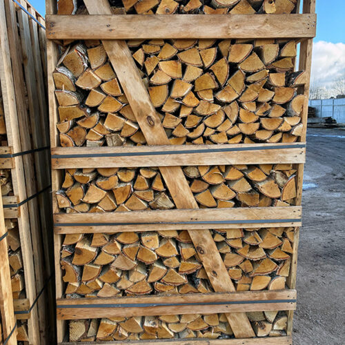 Дрова березовые - колотые в ящиках 2RM