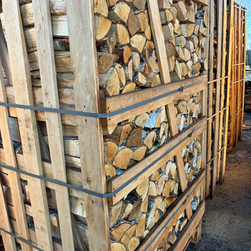 Сухие дрова из граба - колотые в ящиках 2RM