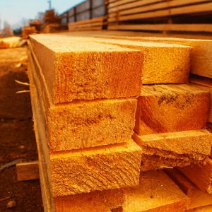 Брус обрезной хвойных пород (1-2 сорт) 100x200х6000мм