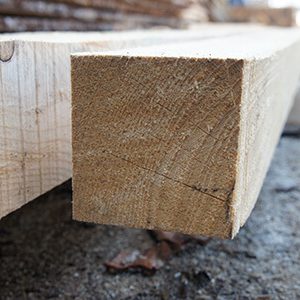 Брус обрезной хвойных пород (1-2 сорт) 150x150х6000мм