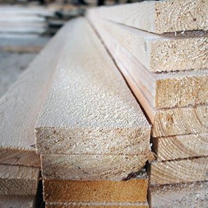 Доска обрезная хвойных пород (2-3 сорт) 25x100х4000-6000мм