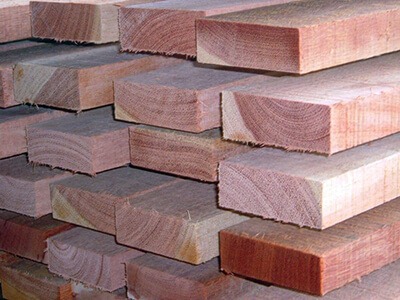 Доска обрезная из ольхи 22×100х2000-4000мм