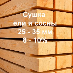 Сушка ели, сосны