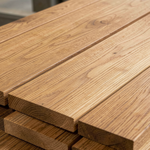 Доска обрезная из дуба